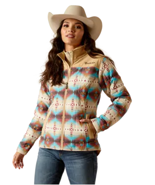 Ariat Ladies Real Crius Serrano Southwest Print Insulated Jacket-10052828