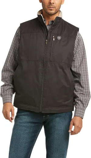 ARIAT Men's Grizzly Canvas Vest