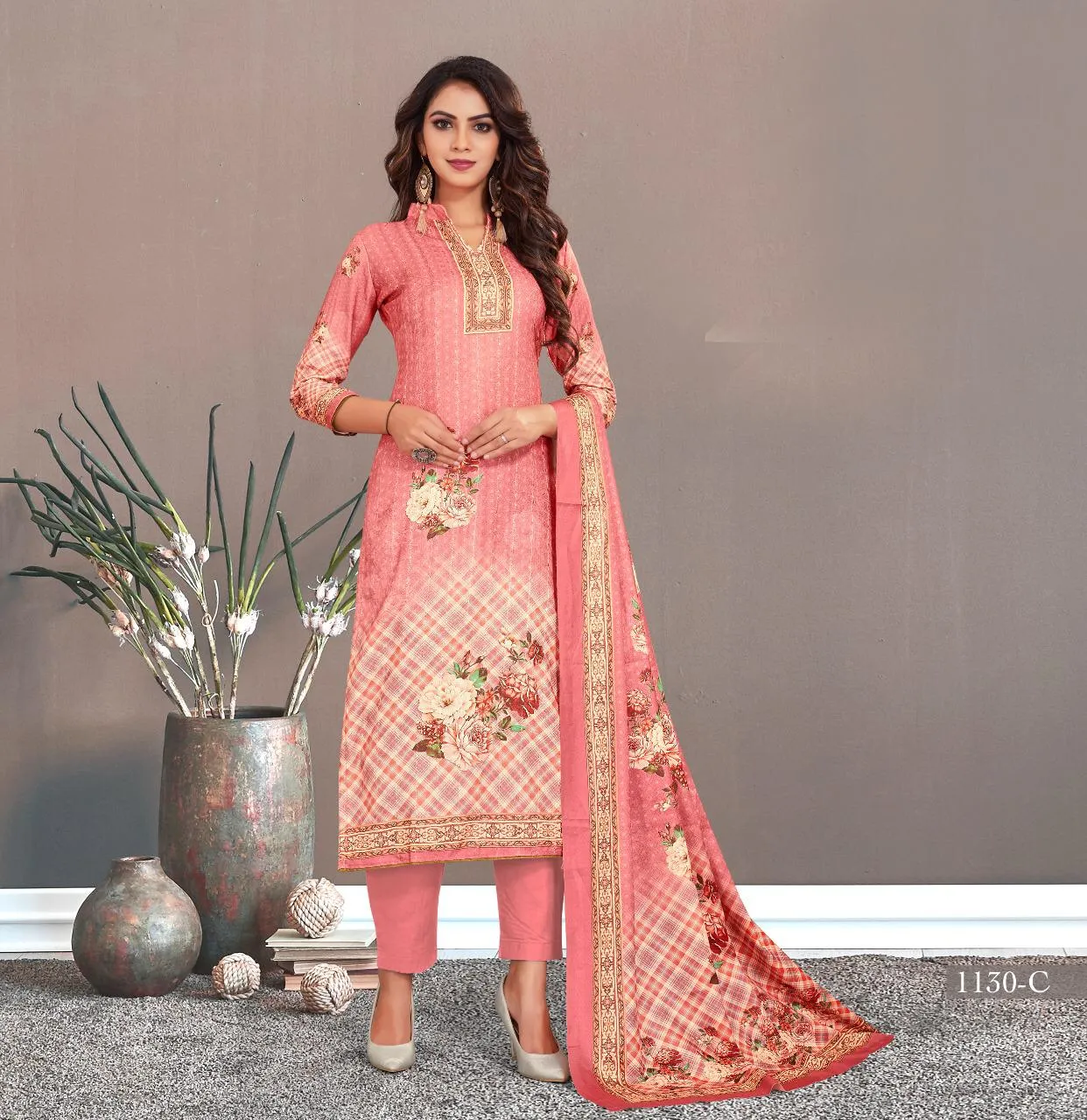 Bipson Fashion Presents Nargis 1130 Pashmina Printed Fancy Designer Salwar Kameez