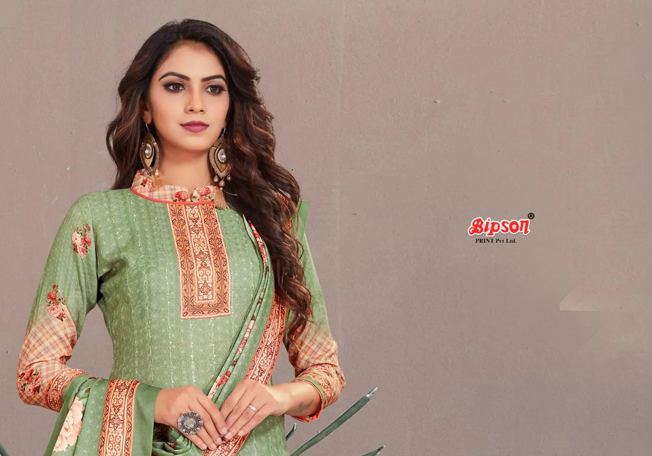 Bipson Fashion Presents Nargis 1130 Pashmina Printed Fancy Designer Salwar Kameez