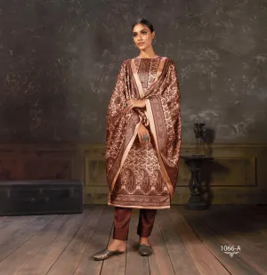 Bipson Fashion Presents Noor 2 1066 Tusser Silk Printed Fancy Designer Salwar Kameez