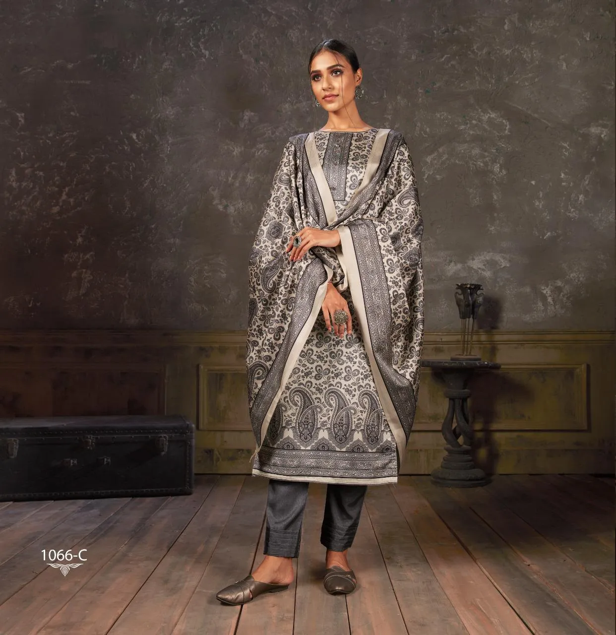 Bipson Fashion Presents Noor 2 1066 Tusser Silk Printed Fancy Designer Salwar Kameez