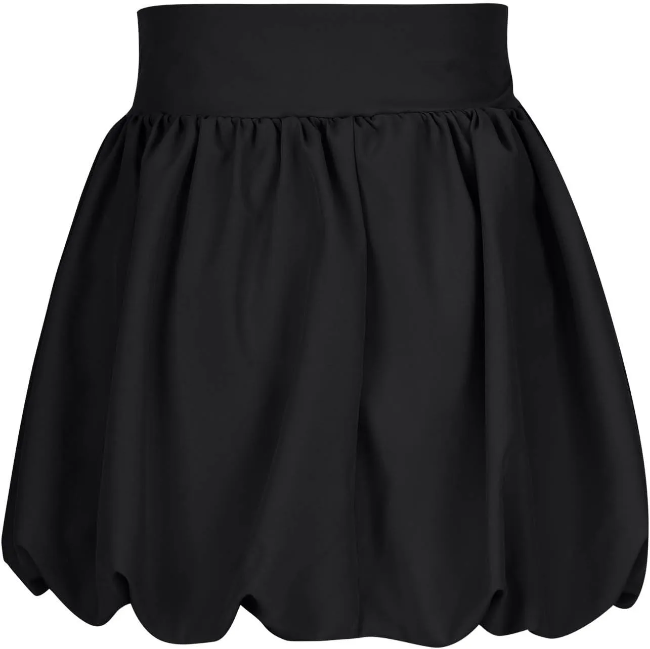 Bubble Mini Skirt Women Puffy Pleat Flare Skater Y2K Club Party Outfits