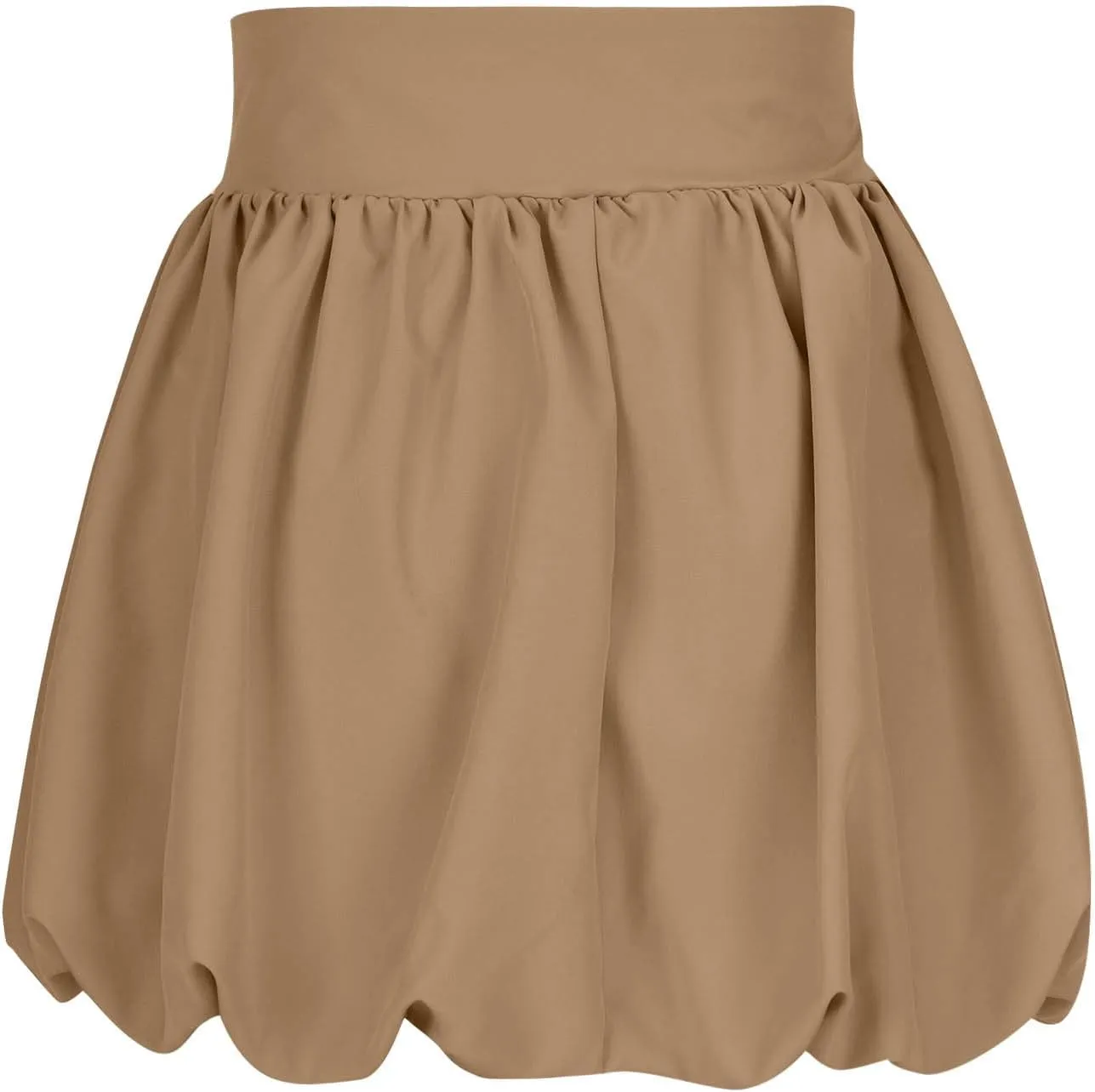 Bubble Mini Skirt Women Puffy Pleat Flare Skater Y2K Club Party Outfits