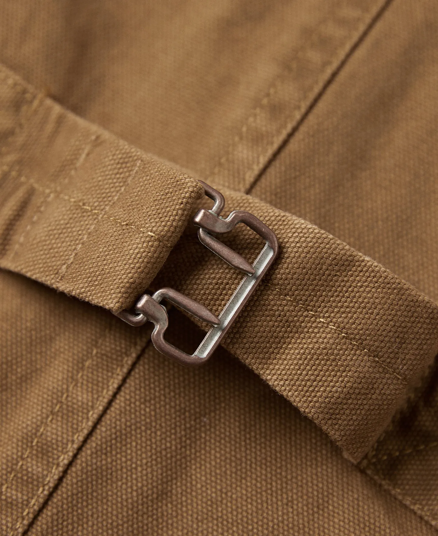 Canvas Work Vest - Brown