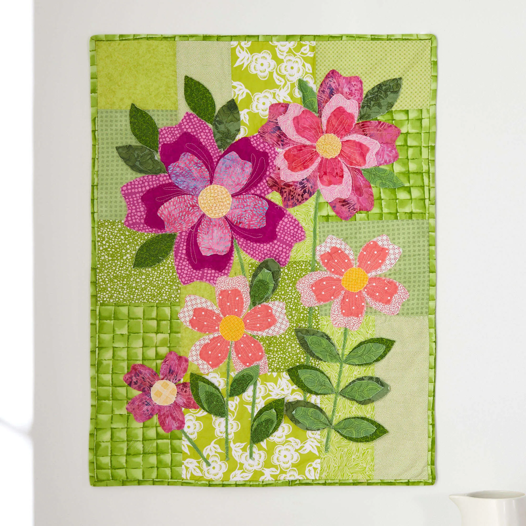 Coats & Clark Sewing Flower Wall Hanging
