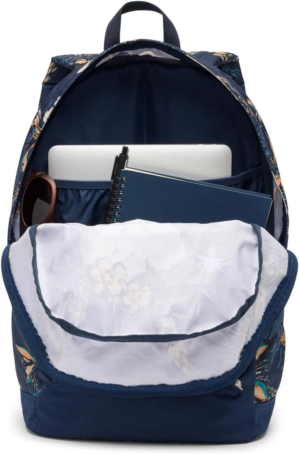 Columbia Unisex Zigzag II 22L Printed Backpack, Collegiate Navy Outbacked, One Size