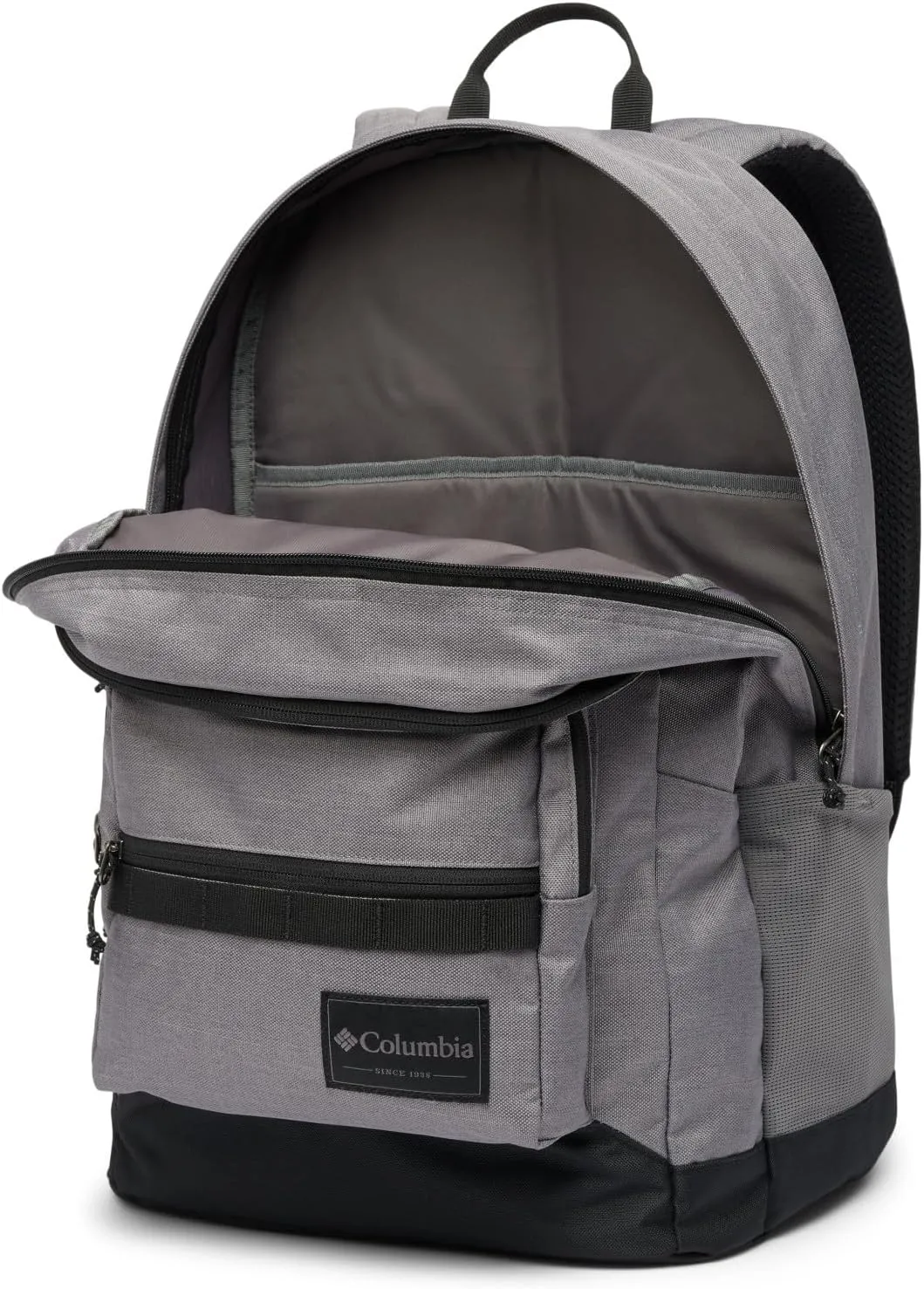 Columbia Unisex Zigzag II 30L Backpack, City Grey Heather/Black, One Size