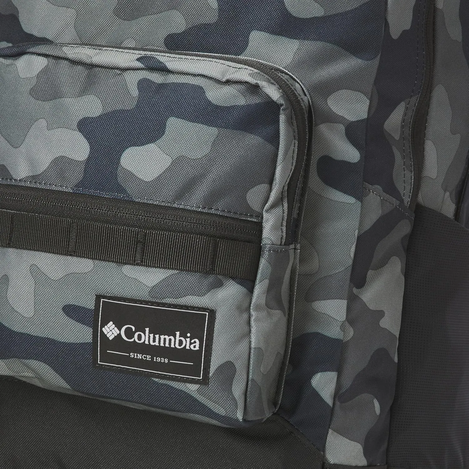 Columbia Unisex Zigzag II 30L Printed Backpack, Black Mod Camo, One Size
