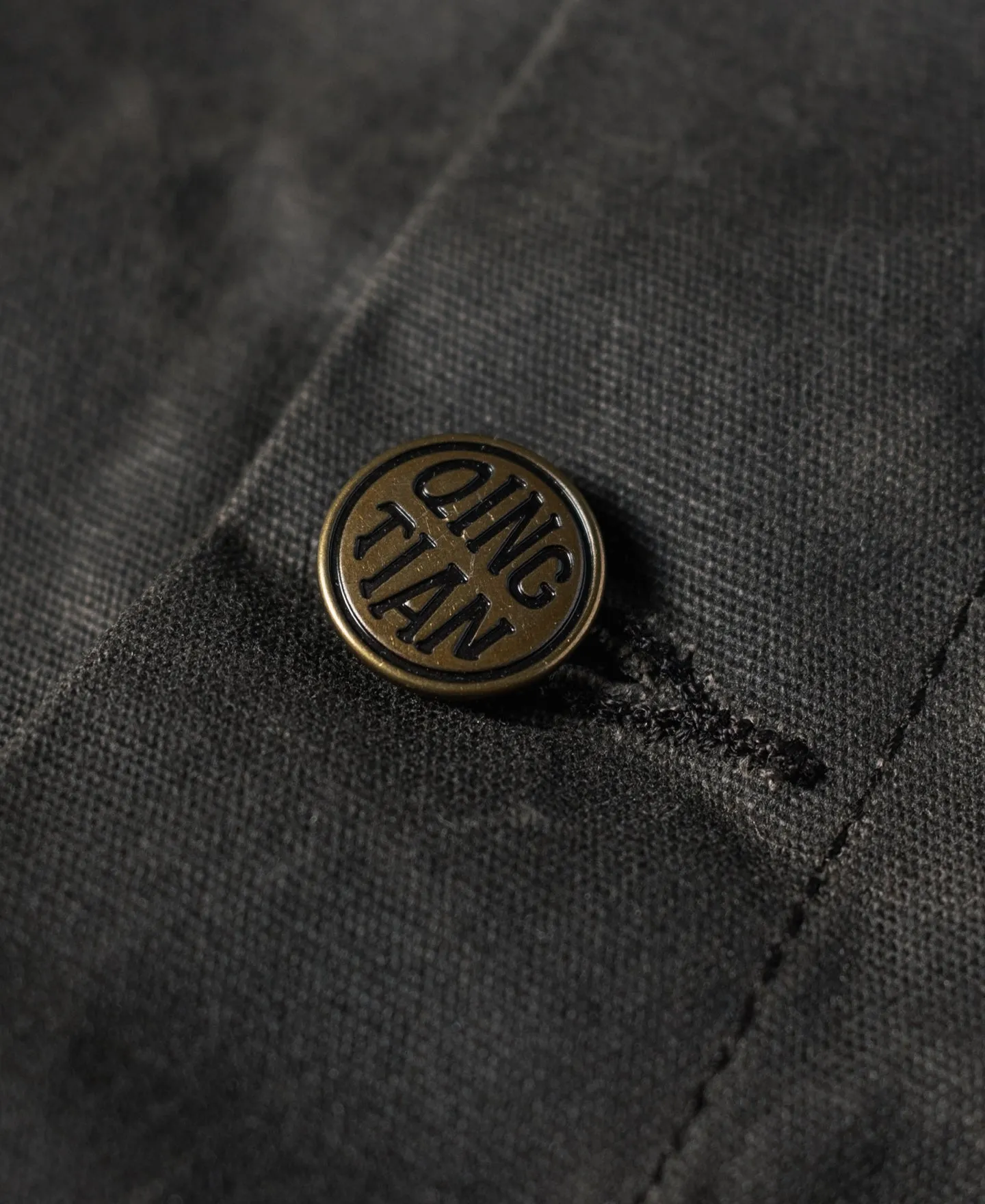Corduroy-Trimmed Waxed Canvas Work Jacket