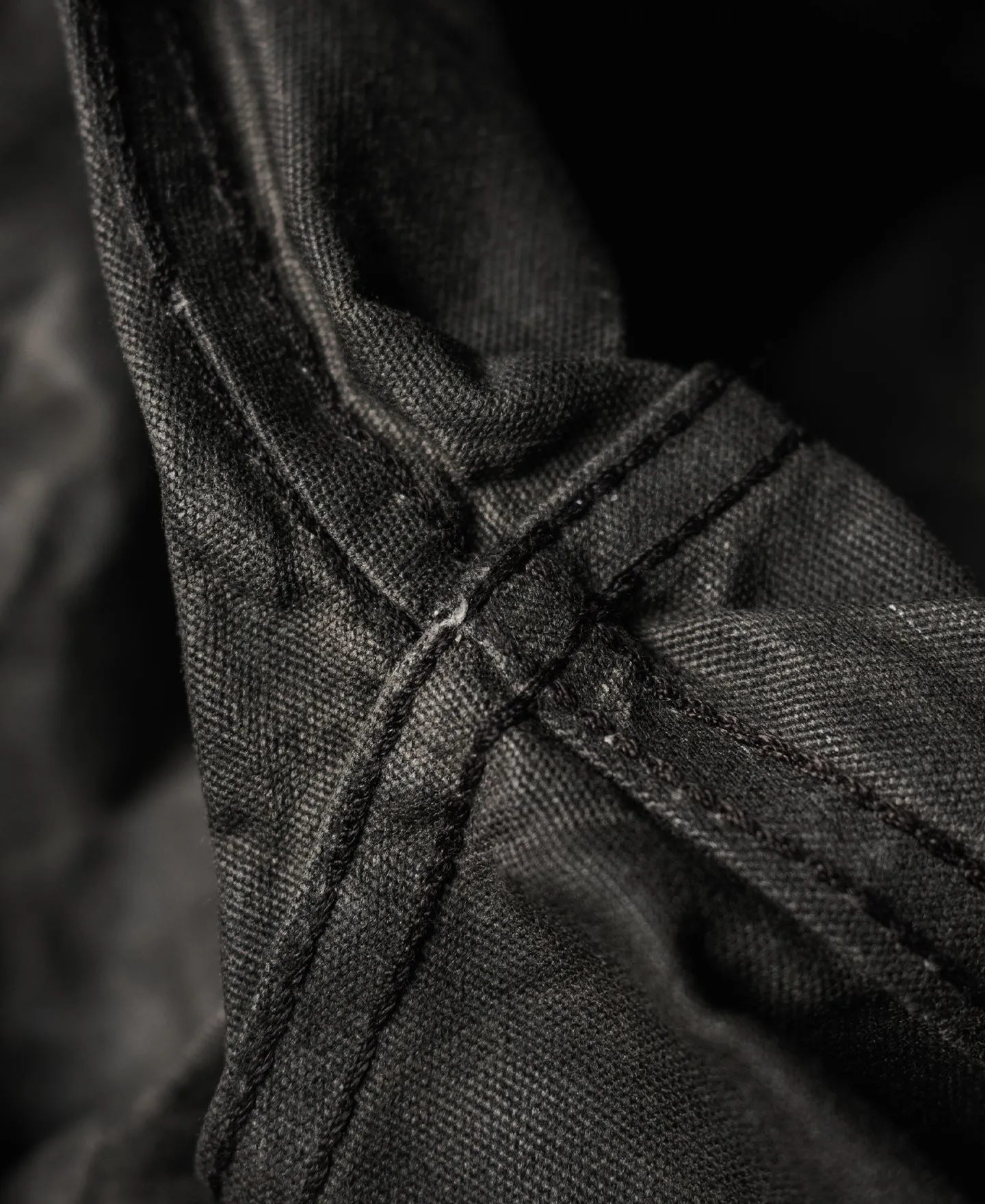 Corduroy-Trimmed Waxed Canvas Work Jacket