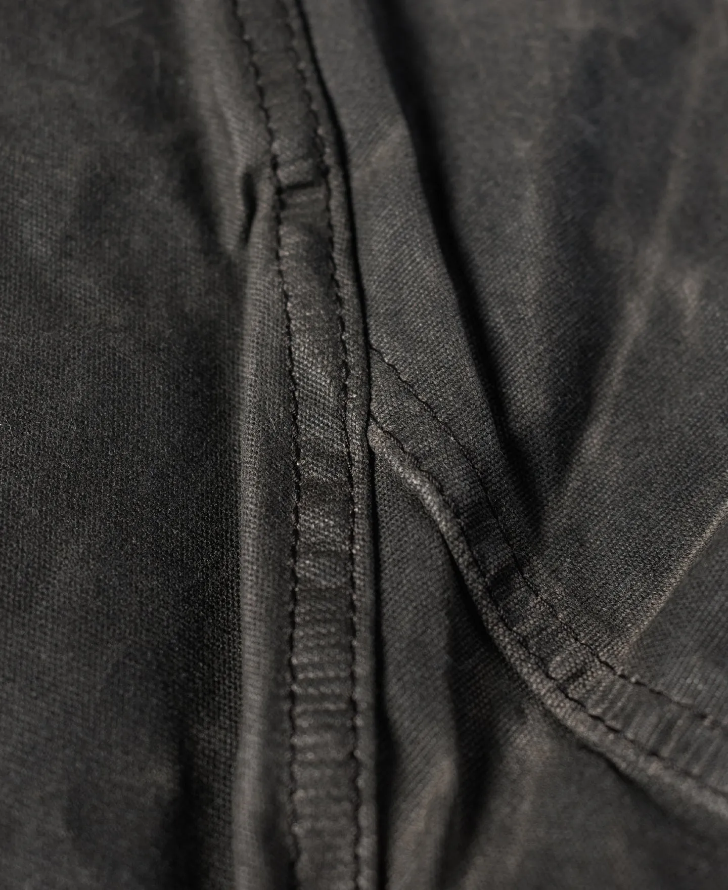 Corduroy-Trimmed Waxed Canvas Work Jacket