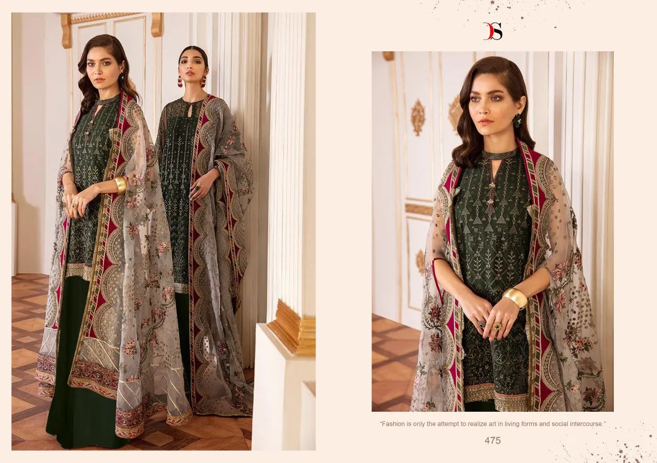 DEEPSY SUIT IMORZIA VOL 17 GEORGETTE WEDDING SUIT COLLECTION