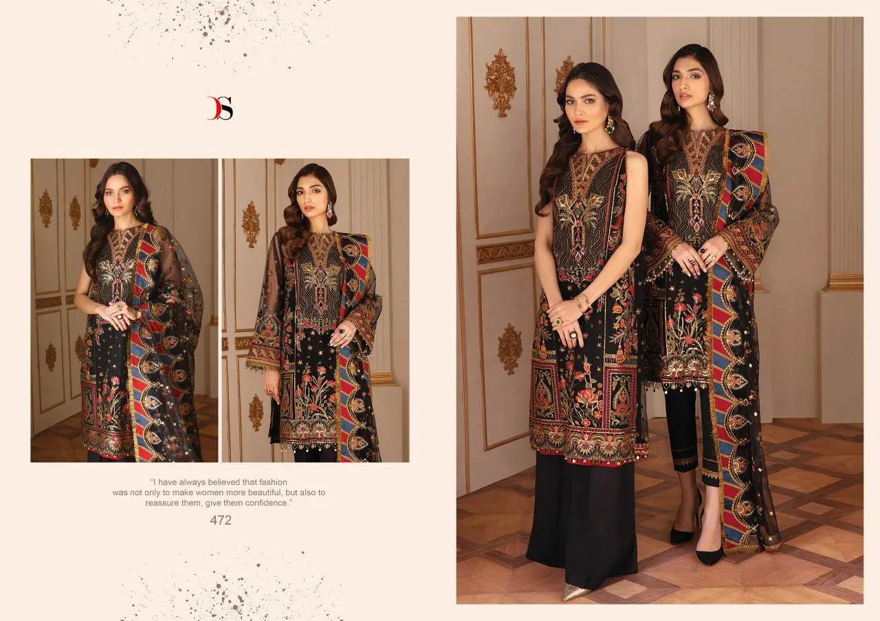 DEEPSY SUIT IMORZIA VOL 17 GEORGETTE WEDDING SUIT COLLECTION