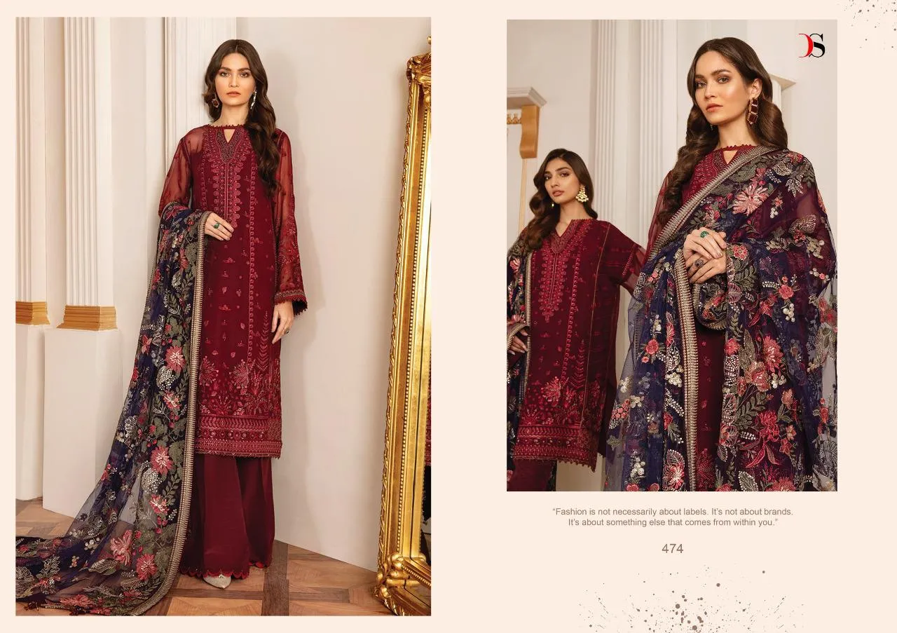 DEEPSY SUIT IMORZIA VOL 17 GEORGETTE WEDDING SUIT COLLECTION