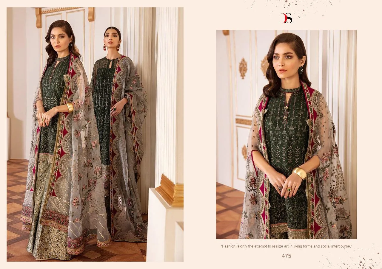 DEEPSY SUIT IMORZIA VOL 17 GEORGETTE WEDDING SUIT COLLECTION