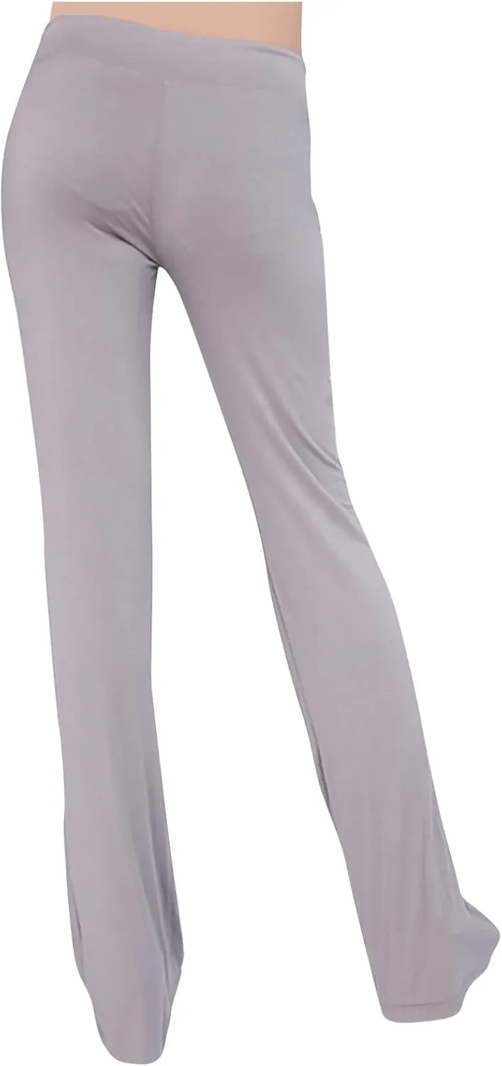 Flare Yoga Pants for Women Casual High Waist Drawstring Workout Bootcut Leggings Tummy Control Trousers for Running