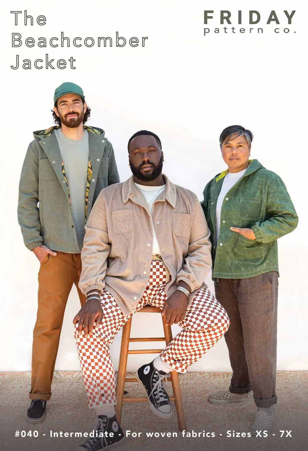 FRIDAY PATTERN COMPANY • Beachcomber Jacket Sewing Pattern (Mens)