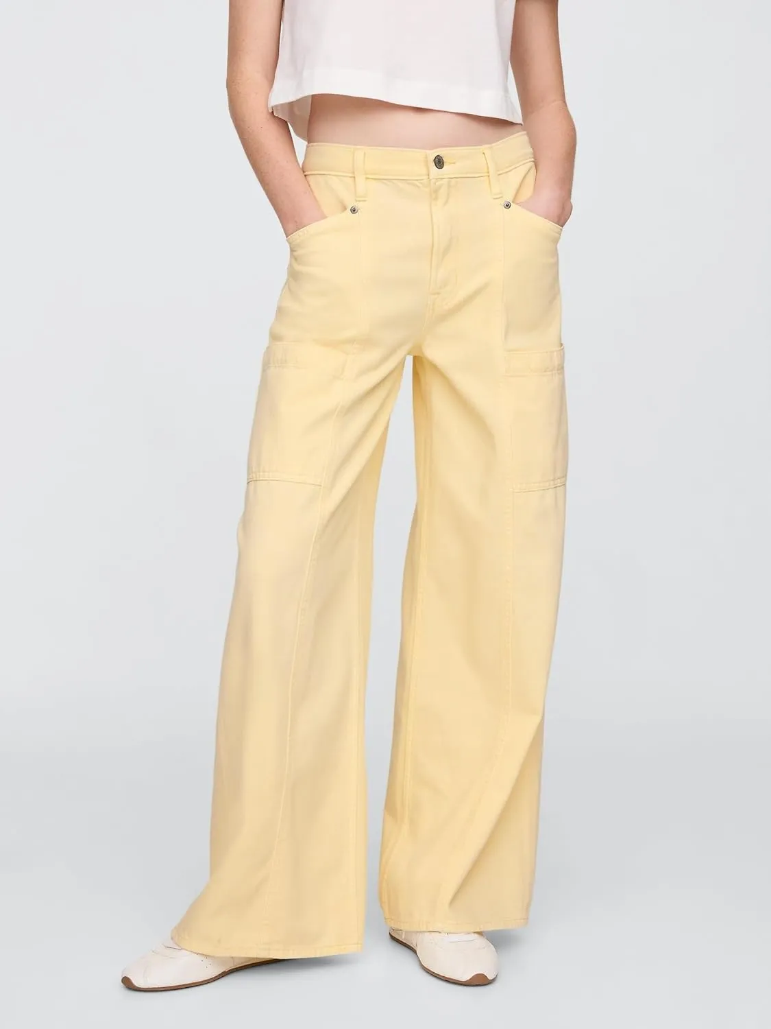 GAP Women's Baggy Utility Denim Jean