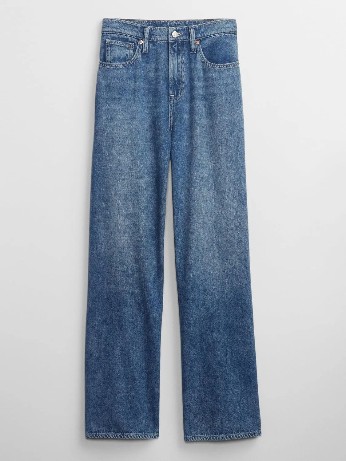 GAP Women's High Rise Wide Leg Jeans