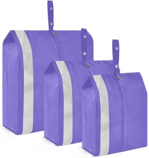 Garment Bag Closet Storage, Luggage Space Saver, Slate Blue, Waterproof, 3 Set Travel Packing Cubes For Suitcases, Luggages Management Personnel