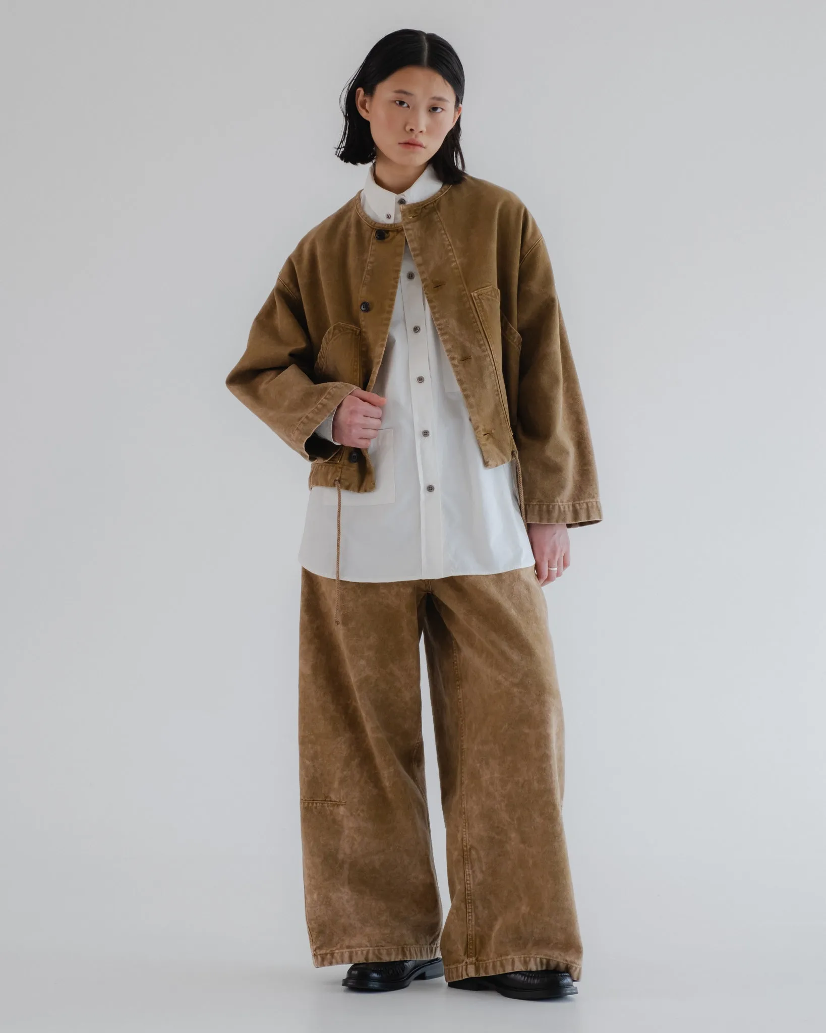 G.o.D Nuclear Jacket Canvas Almond