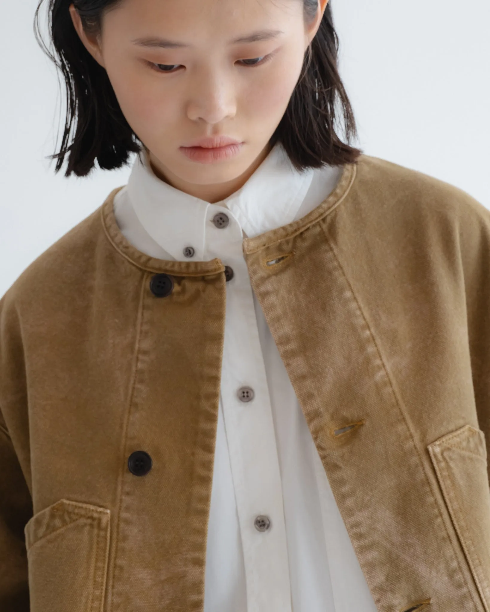 G.o.D Nuclear Jacket Canvas Almond