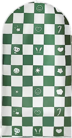 Green Garment Bags for Hanging Clothes, PEVA Dress Bag Translucent Visible, Suitable for Home, Attic, Basement, Apartment(60x120cm/24x47in)
