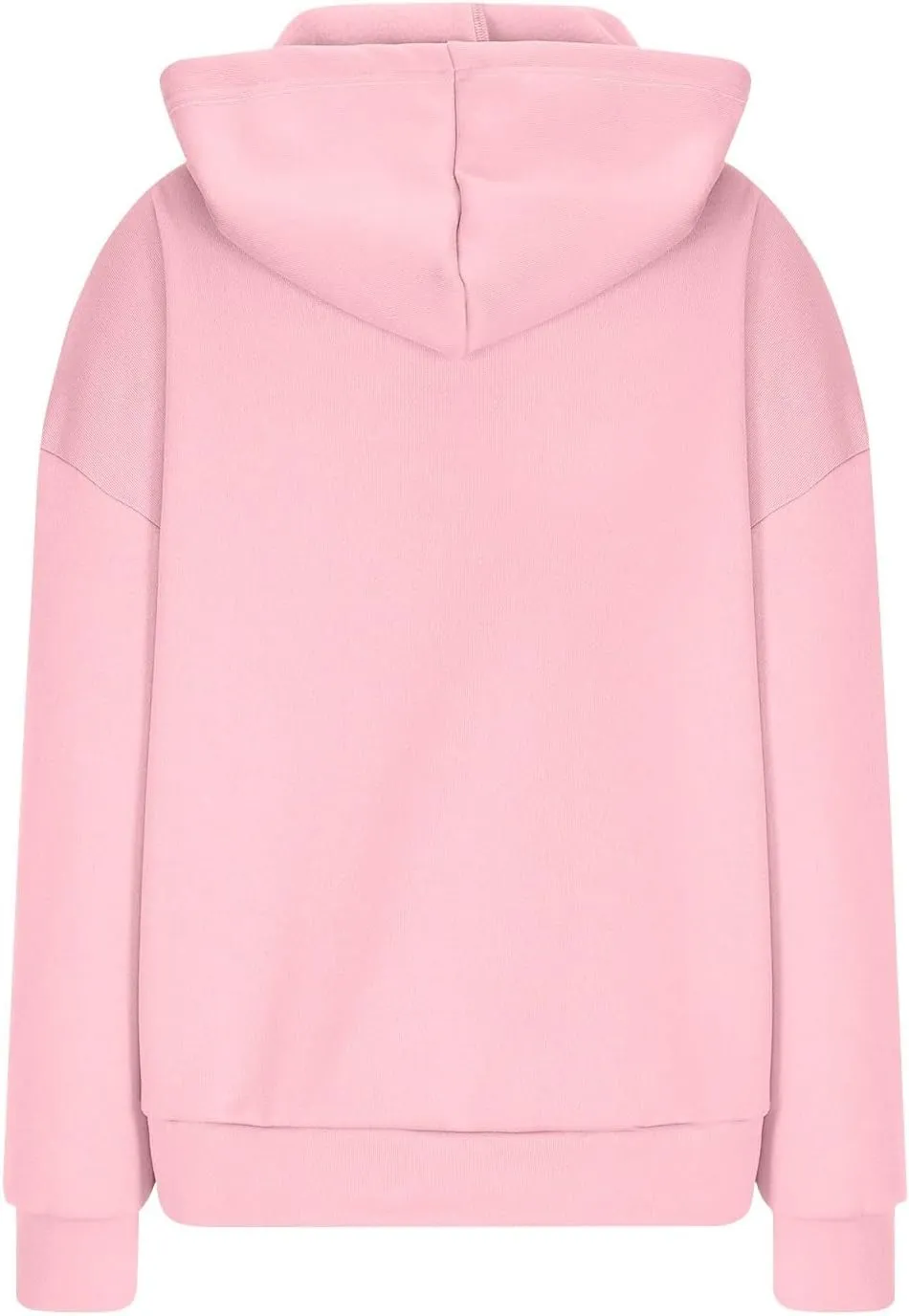 Gumipy Hoodies for Women Fleece Long Sleeve Oversized Sweatshirt Hoodie Y2K Irregular Hem Pullover Winter Coat with Pockets