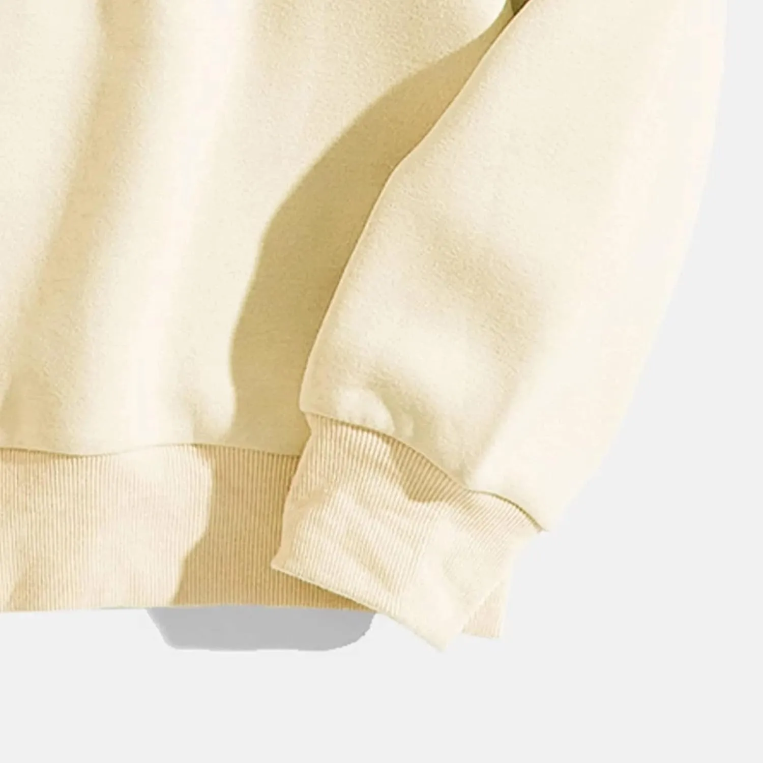 iLH Womens Oversized Hoodies Letter Printed Solid Color No Hood Pullover Sweatshirts For Women Streetwear Leisure Hoodies