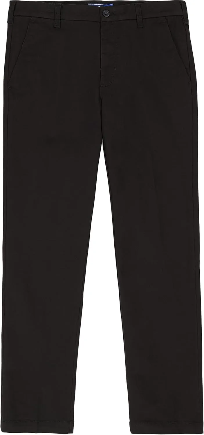 IZOD Men's Big and Tall Performance Stretch Flat Front Pant