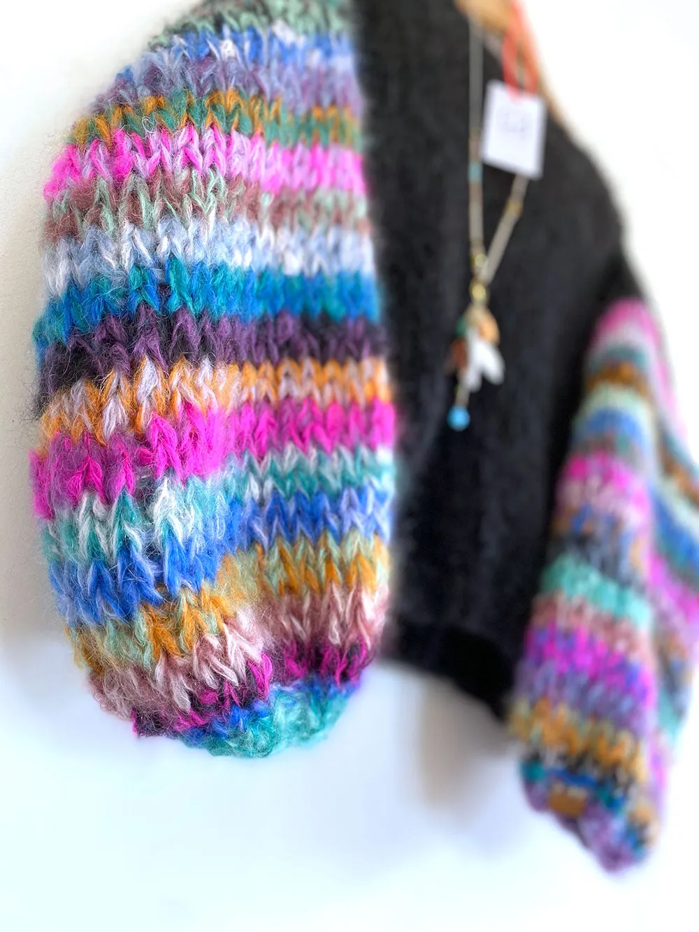 Knitting Kit – MYPZ Basic Chunky Pullover Gaudy No 15 – Beginner (ENG-NL-DE)