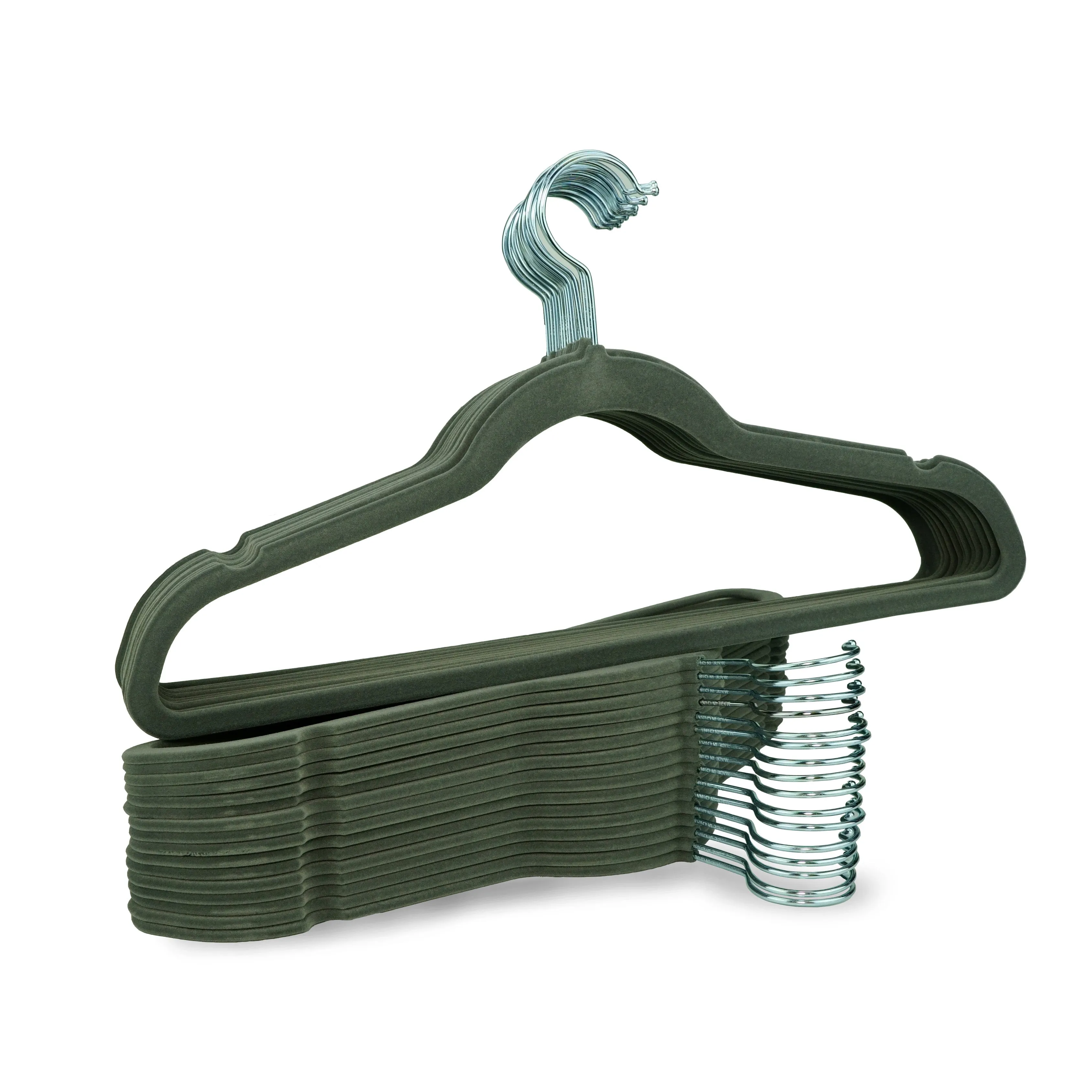 LimeLinen Velvet Hangers - Heavy Duty Non Slip - Coat Suit Hangers