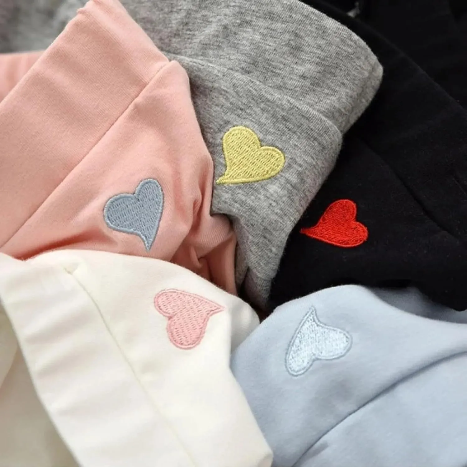 Little Girls Skorts Skirts Heart Print Cotton Pleated Skirt Toddler Cute Casual Trendy School Skirt Prty