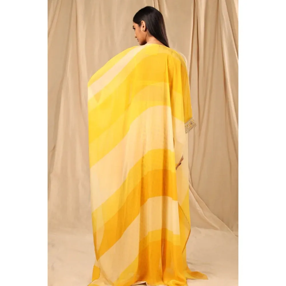 Masaba Yellow Sorbet Cape (Set of 3)