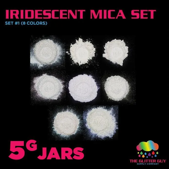Mica Powder Iridescent Set 1