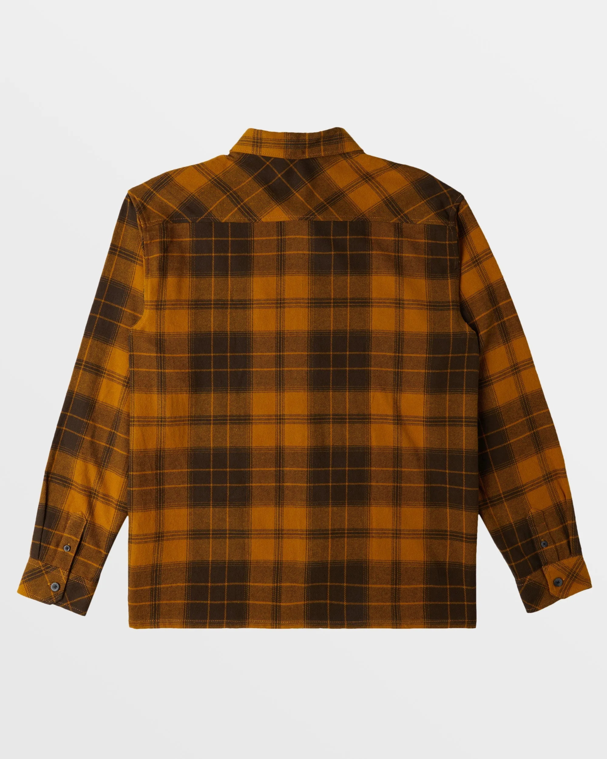 Offshore Long Sleeve Flannel Shirt - Dijon