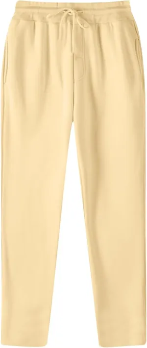 Open Bottom Sweatpants for Men Women Solid Drawstring Athletic Jogger Sweat Pants Casual Workout Trousers 1Pack/2Pack