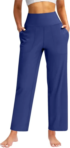 Pants for Women, with Pockets Linen Pants Women High Waisted Sweatpants Casual