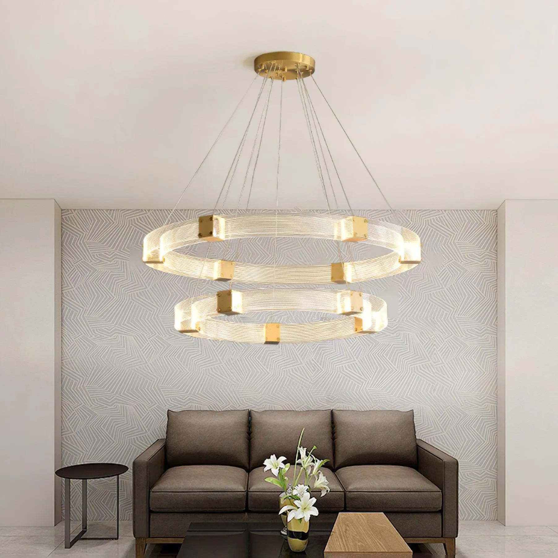 Parallel LED Chandelier