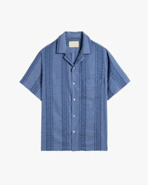 Portuguese Flannel Pacific Shirt - Indigo