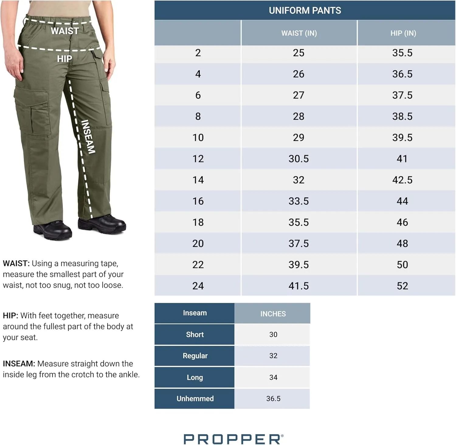 Propper Women's Uniform Tactical Pant