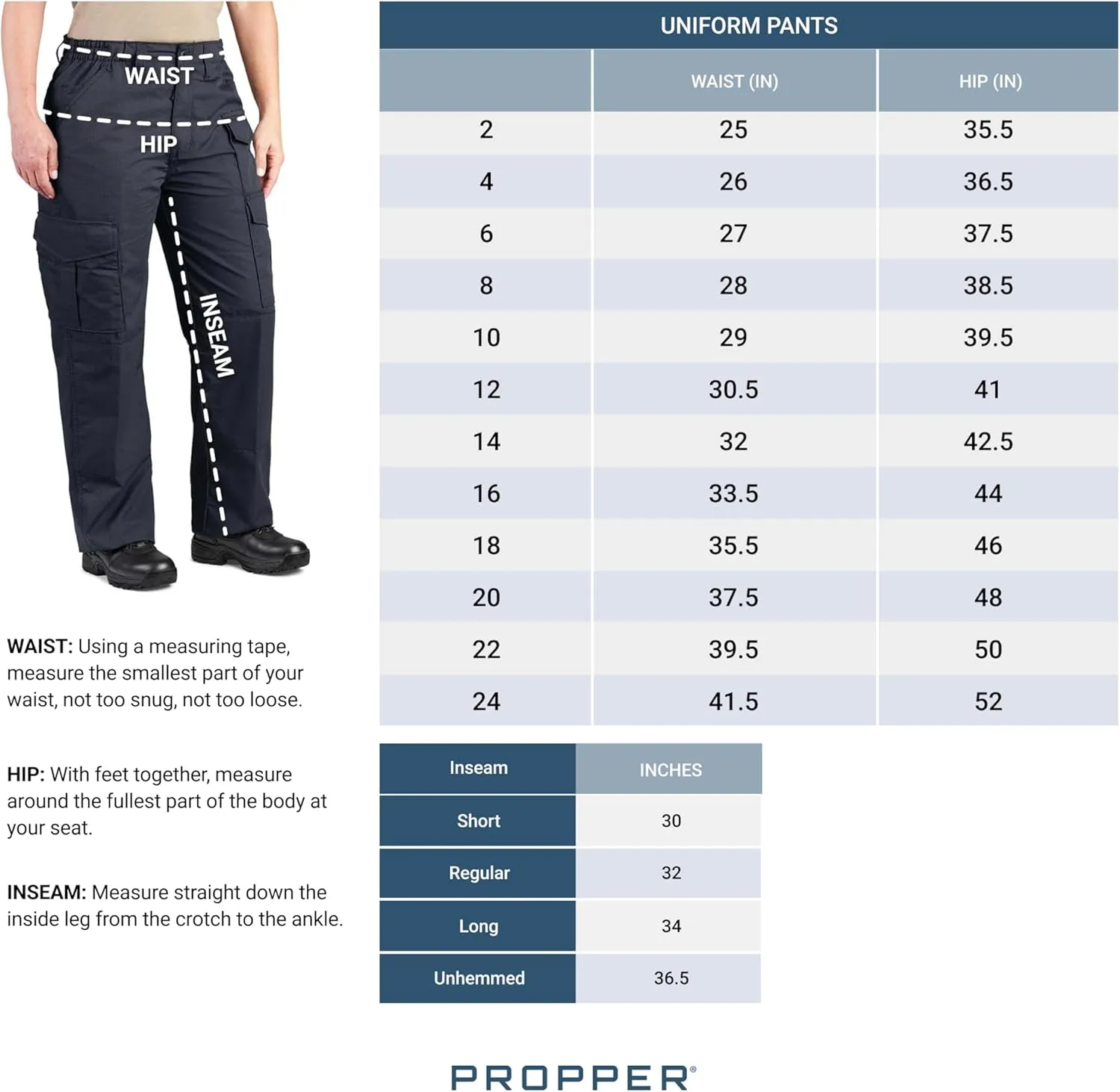 Propper Women's Uniform Tactical Pant