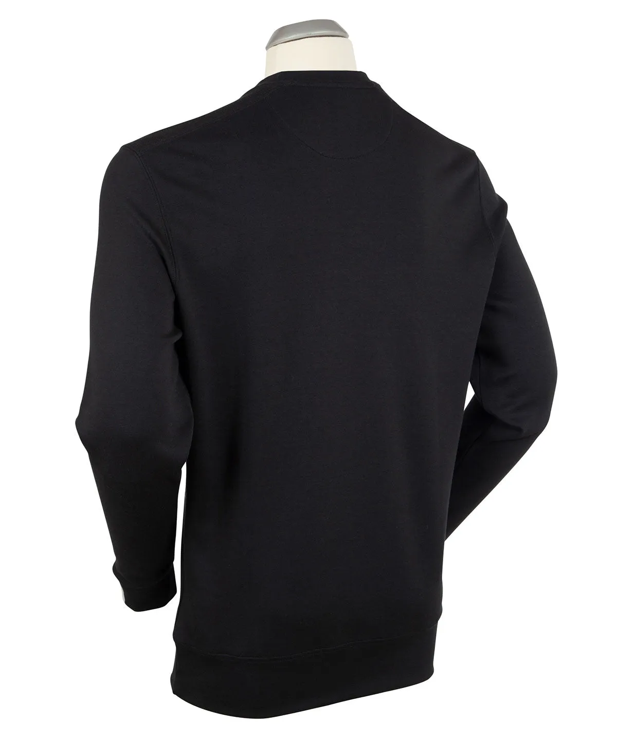 Signature Leaderboard Pima Cotton V-Neck Pullover