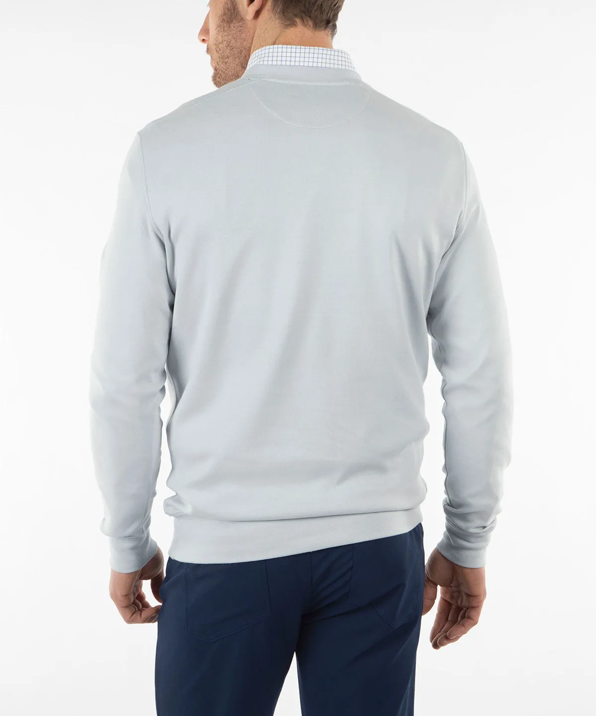 Signature Leaderboard Pima Cotton V-Neck Pullover