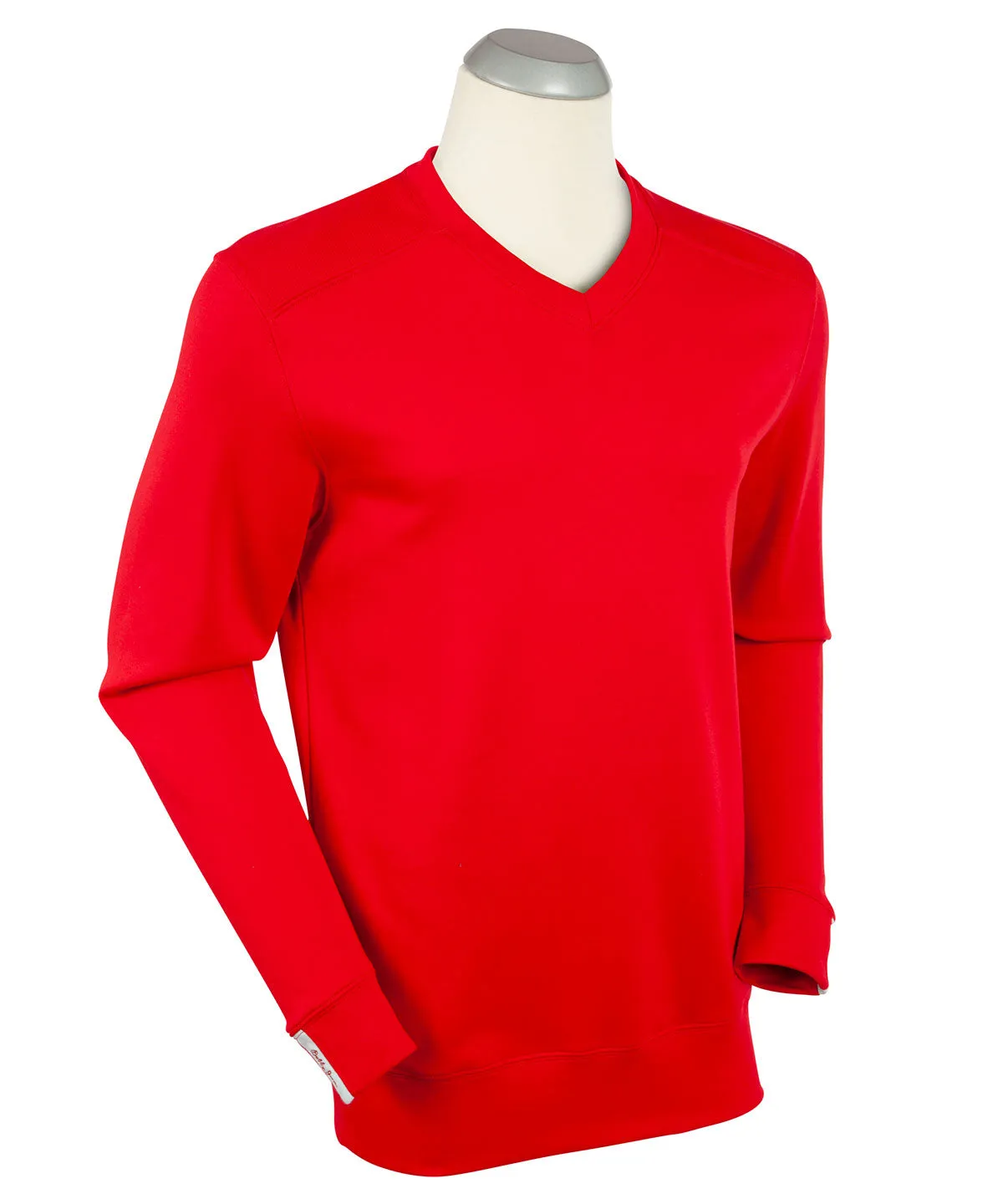 Signature Leaderboard Pima Cotton V-Neck Pullover