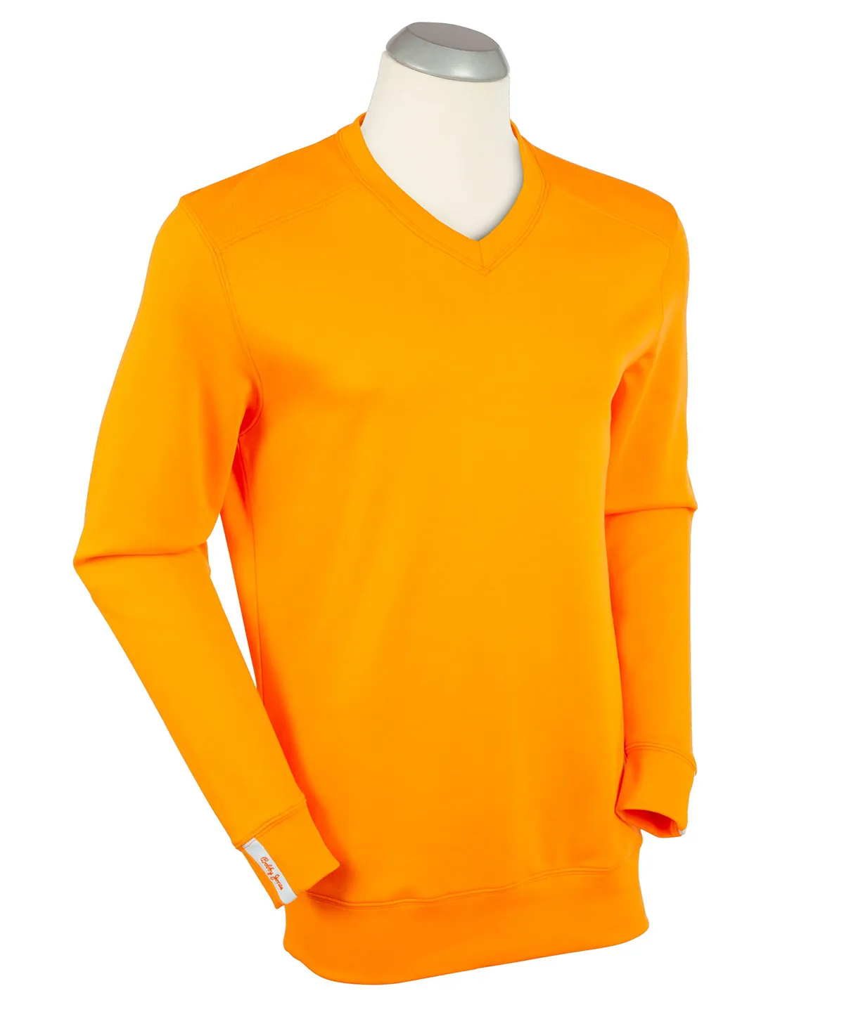 Signature Leaderboard Pima Cotton V-Neck Pullover