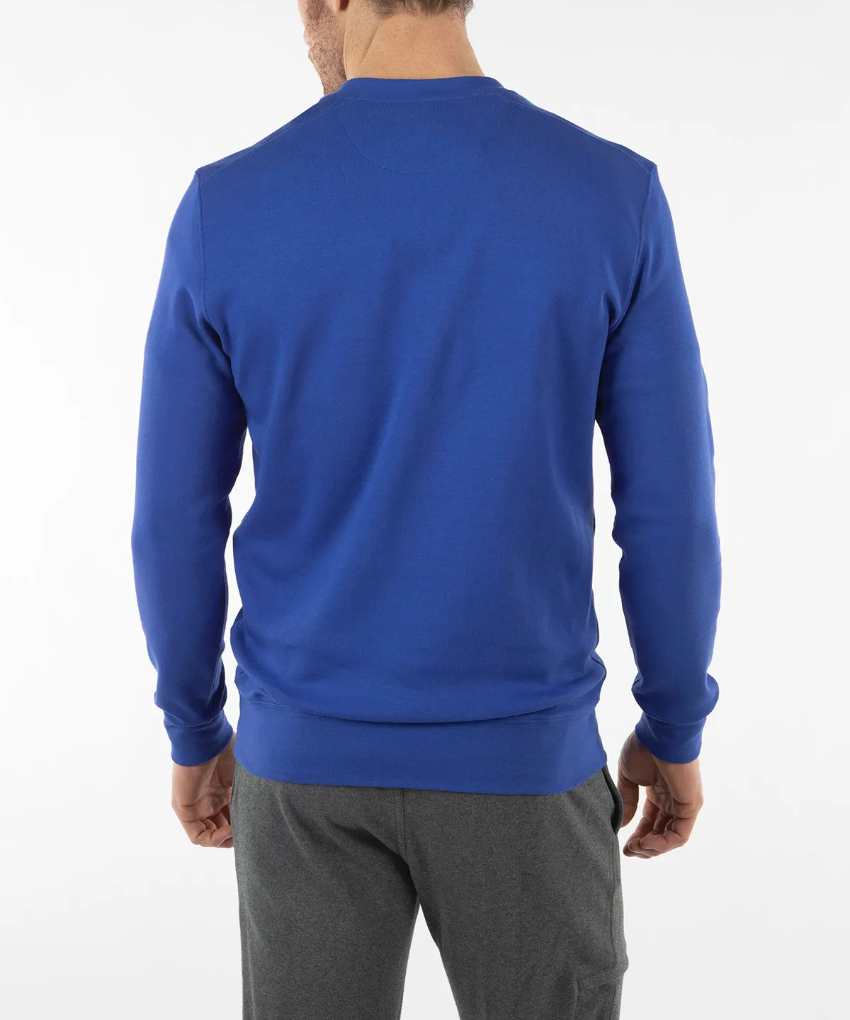 Signature Leaderboard Pima Cotton V-Neck Pullover