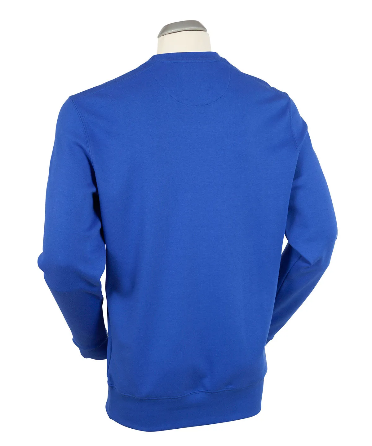Signature Leaderboard Pima Cotton V-Neck Pullover