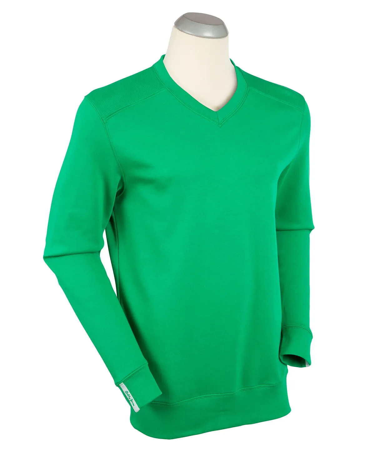 Signature Leaderboard Pima Cotton V-Neck Pullover